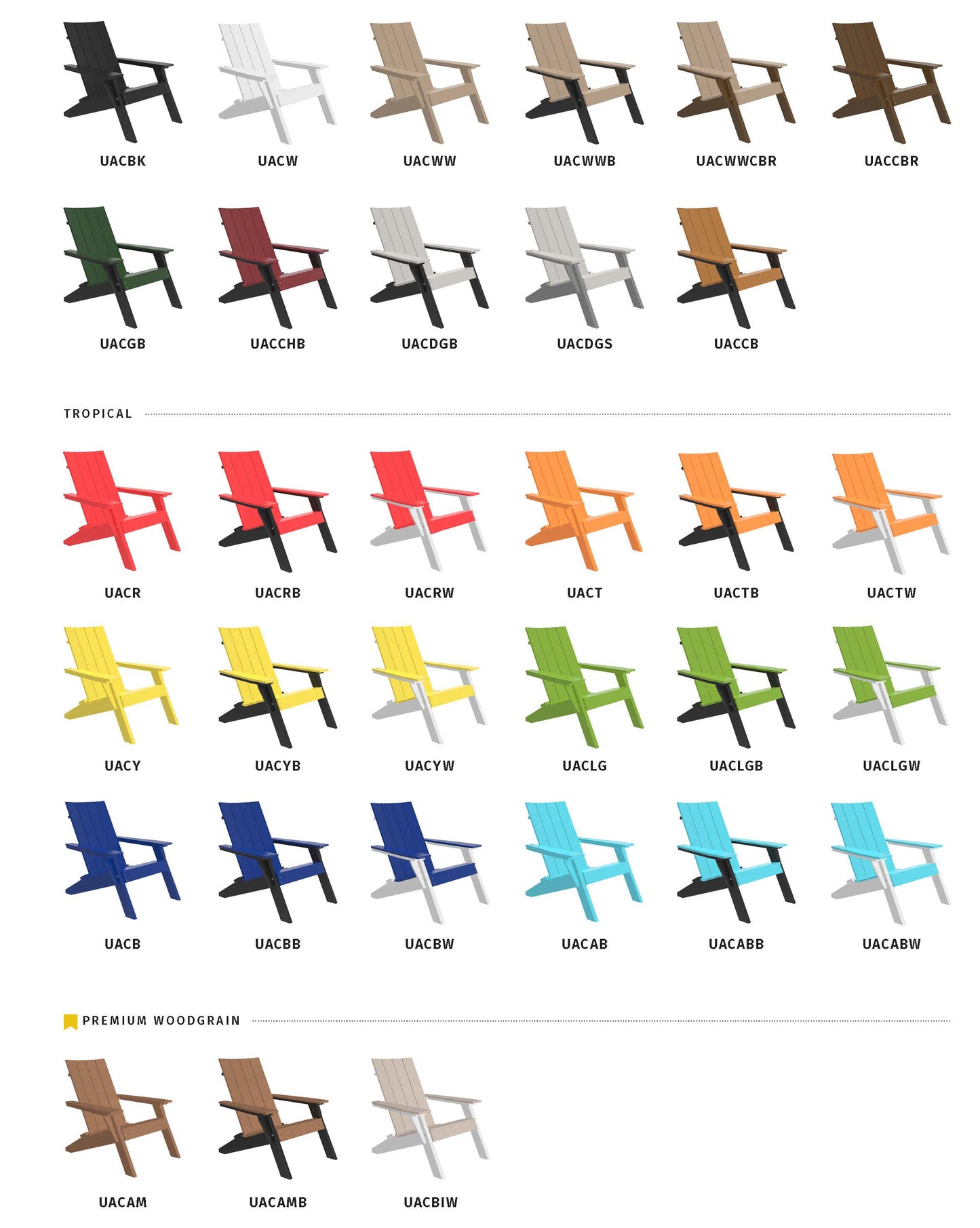 Deluxe Adirondack Chair