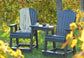 Adirondack Balcony Chairs with Tete-a-Tete Table (set)