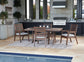 Emmeline Outdoor Dining Table and 4 Chairs