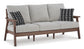 Emmeline Outdoor Sofa and Loveseat with Coffee Table