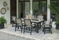 Mount Valley Outdoor Dining Table and 6 Chairs
